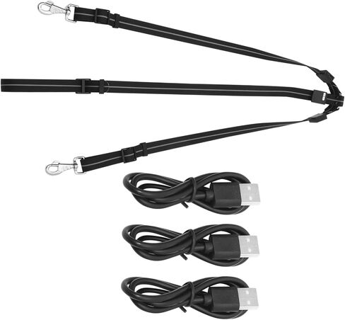 Pu Material Horse Riding Rope Led Equestrian Strap Long Battery Life Random Style in Saudi Arabia