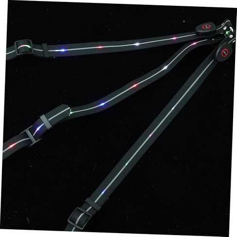 Pu Material Horse Riding Rope Led Equestrian Strap Long Battery Life Random Style in Saudi Arabia