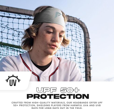 Franklin Sports Baseball + عصابة رأس الكرة اللينة - تمرين البالغين + عصابات رياضية للرجال + نساء - عرق الفتل للتشغيل + التمرين - حجم واحد يناسب أكثر in Kuwait
