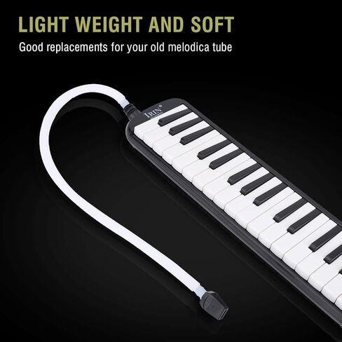 Melodica Tube 22.4inch Flexible Plastic Melodica Tube with Mouthpiece Education Instrument for Beginner in Saudi Arabia