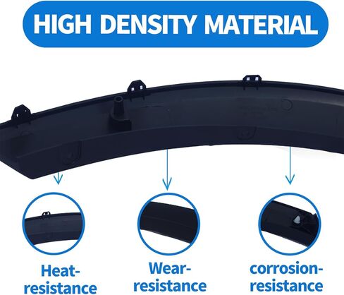 Rear Right Fender Flare for Transit 150 250 350 2015-2023, Wheel Arch Molding Trim Splash Guard Accessories, Replace OEM # CK4Z61280K96AC, FO1791121, Passenger Side, 1PC in Kuwait