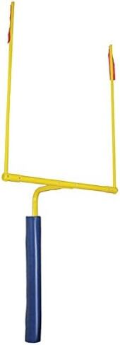 212 Main Gridiron Express Aluminum Goalpost Post Pad & Mini Streamers Brick Red in Saudi Arabia