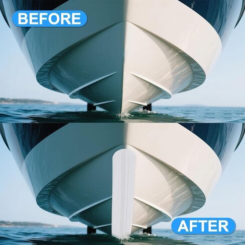 PSLER Keel Guard for Fiberglass Boat 5＂ Self-Adhesive Keel Protector to Withstand Rocks, Slopes,6FT Length,Fit Under 18 FT Boat in Saudi Arabia