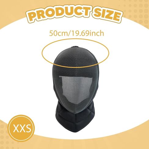 Epee Fencing Helmet Comfortable Breathable Sports Accessories Kendo for Sword Sparring Face Gear in Kuwait