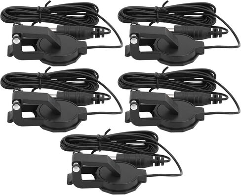 Drfeify Universal ClipOn Pickup Compact Design for Cello Violin Guitar NoiseFree Music Black X 5 in Saudi Arabia