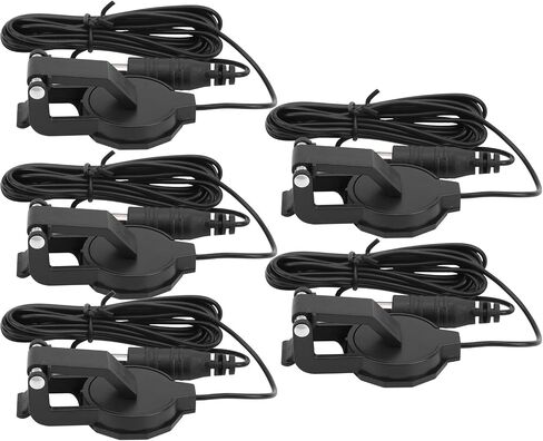 Drfeify Universal ClipOn Pickup Compact Design for Cello Violin Guitar NoiseFree Music Black X 5 in Saudi Arabia