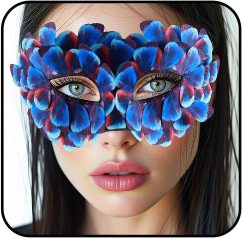 Butterfly Masquerade Mask for Women Eye Masks Ball Costume Mask for Party Cosplay Accessories in Saudi Arabia