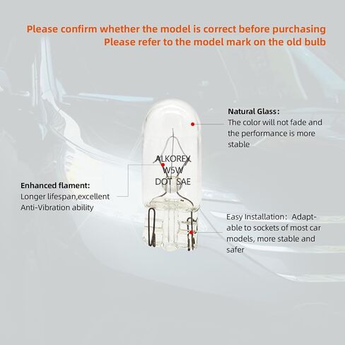 1156 P21w Light Bulbs,Automotive Brake Light Replacement for Cars,2700K Taillight Turn Signal Light,Stop and Tail Lights,12V 21W Ba15s,2 Pack in Kuwait