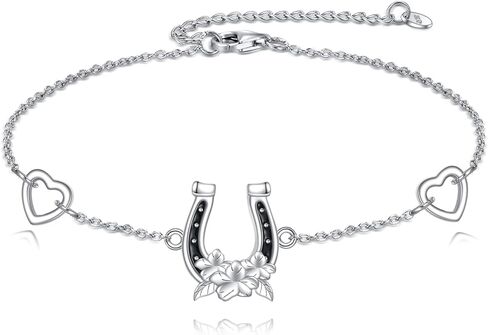 AOBOCO مرساة سوار 925 الفضة الاسترليني سوار انفينيتي مرساة مجوهرات هدايا للنساء الفتيات in Kuwait