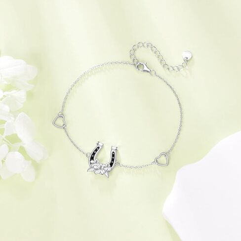 AOBOCO مرساة سوار 925 الفضة الاسترليني سوار انفينيتي مرساة مجوهرات هدايا للنساء الفتيات in Kuwait