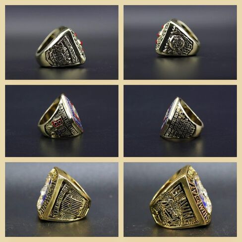 CLASSIC SERIES 1914 1957 1995 2021 ATL CHAMPIONSHIP RING SET Brave #Rarity Luxury Commemorative Sports Fan Detail Gift - Glory Collect Various Festivals Occasions with Sandalwood Box in Saudi Arabia