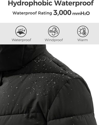 wantdo Women's Long Hooded Winter Coat Warm Quilted Puffer Jacket(Available in Plus Size) in Saudi Arabia