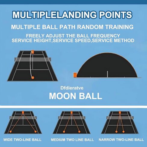Tennis Ball Machine for Solo Practice & Training with Remote Control, 48° Oscillation, 33-Ball Capacity, Adjustable Tripod - Perfect for Forehand Drills & Skills Development in Saudi Arabia
