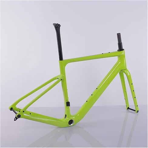 Carbon Fiber Gravel Bike Frameset, Bike Frame Racing Track Bike Brake Frame, Quick Release Frame, Road Off-Road Bike Disc Brake Frames(S) in Saudi Arabia