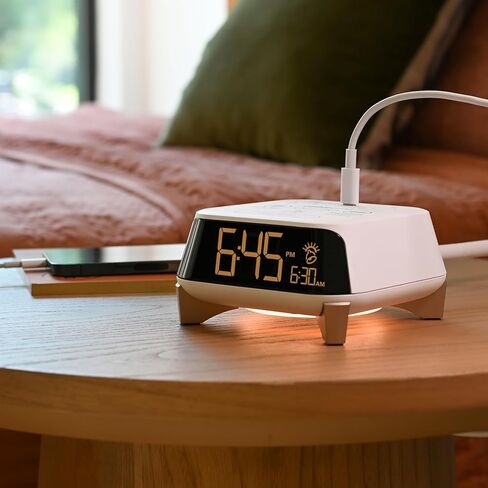 العلامة التجارية الأصلية Cubietime | شاحن سهلة الاستخدام ومريحة على مدار الساعة | 1 منفذ USB-A & 1 USB-C | 2 المنافذ المقاومة للعبث | كما رأينا في العلامات التجارية الفندقية العليا in Kuwait