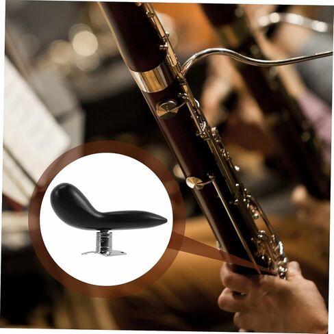 مسند سرج لحامل اليد من Toyvian Bassoon لملحقات الباسون وسادة دعم المعصم باللون الأسود in Saudi Arabia