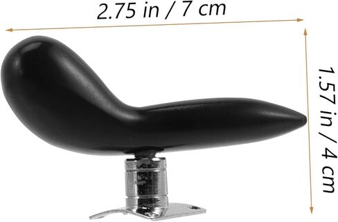 Yardwe Bassoon Hand Rest Detachable Thumb Support ABS Base Silver Plated Easy to Install Finger Holder for Bassoon Accessories Compact Wrist Rest Pad in Saudi Arabia