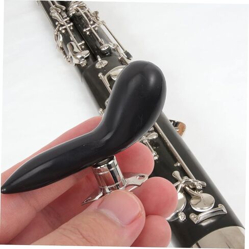 Yardwe Bassoon Hand Rest Detachable Thumb Support ABS Base Silver Plated Easy to Install Finger Holder for Bassoon Accessories Compact Wrist Rest Pad in Saudi Arabia