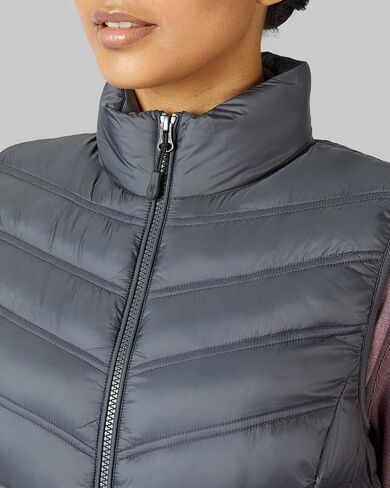 32 Degrees Heat Women’s Lightweight Packable Vest – Quilted Travel Vest for Cold Weather in Saudi Arabia