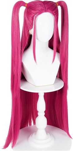 Short Red Wig Fluffy Spiky Burgundy Anime Game Hair Wig with Bangs for Women Girls Include Cap (Burgundy) in Kuwait