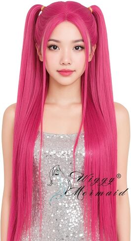 Short Red Wig Fluffy Spiky Burgundy Anime Game Hair Wig with Bangs for Women Girls Include Cap (Burgundy) in Kuwait