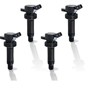 Ignition Coil UF652 Spark Plugs: fits Hyundai Veloster Kia Rio Accent Soul 2012-2019 1.6L L4 coil pack and spark plug Enhance Engine Performance for Long Trips (Ignition Coil Spark Plugs) in Kuwait