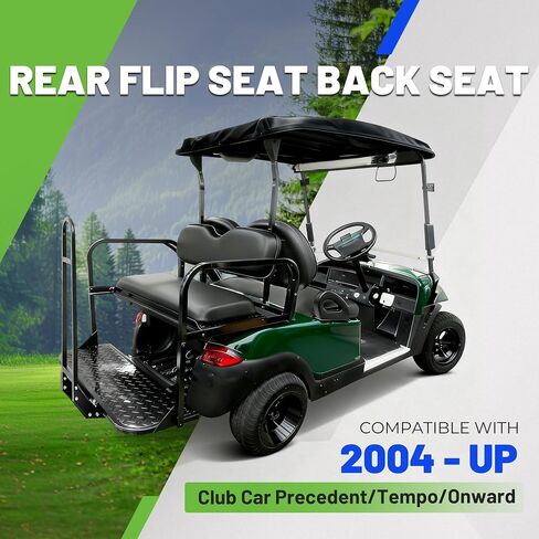 مقعد خلفي Ecotric متوافق مع عام 2004 و Club Car Precdent/Tempo/Onward Gas أو Electric Model in Kuwait