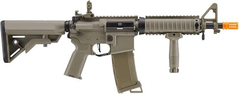 بندقية لانسر التكتيكية Gen 3 MK18 MOD بندقية Airsoft M4-قابلة للبرمجة ETU & MOSFET كاملة/شبه تلقائية AEG-لون أسود/أسمر in Kuwait
