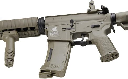 بندقية لانسر التكتيكية Gen 3 MK18 MOD بندقية Airsoft M4-قابلة للبرمجة ETU & MOSFET كاملة/شبه تلقائية AEG-لون أسود/أسمر in Kuwait