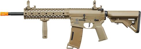 مسدس Lancer التكتيكي Gen 3 10 بوصة M4 Evo RIS نايلون بوليمر Airsoft AEG مع مشغل سريع قابل للبرمجة وMosfet in Kuwait
