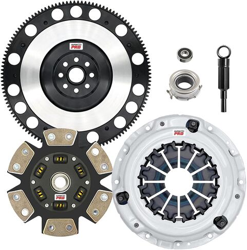 ClutchMaxPRO Performance Stage 3 Clutch Kit with Chromoly Flywheel Compatible with 2013-2016 Scion FR-S 2013-2020 Subaru BR-Z FA20 2017-2020 Toyota 86 4U-GSE 6-speed (CP16089HDCLSF-ST3) in Saudi Arabia