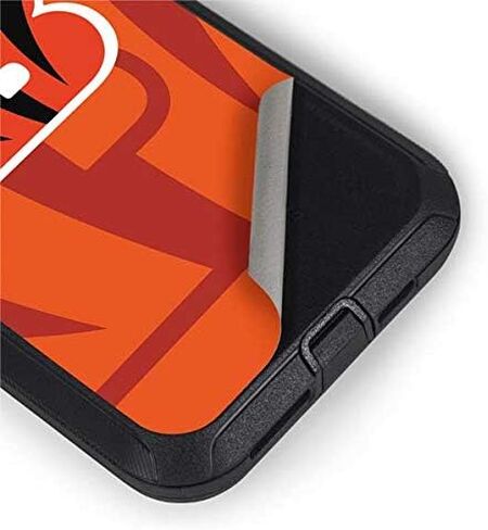 Skinit Decal Skin Compatible with OtterBox Defender iPhone 11 Case - Officially Licensed NFL Cincinnati Bengals Double Vision Design in Saudi Arabia