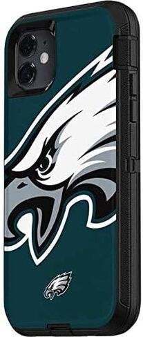 Skinit Decal Skin Compatible with OtterBox Defender iPhone 11 Case - Officially Licensed NFL Philadelphia Eagles Large Logo Design in Saudi Arabia