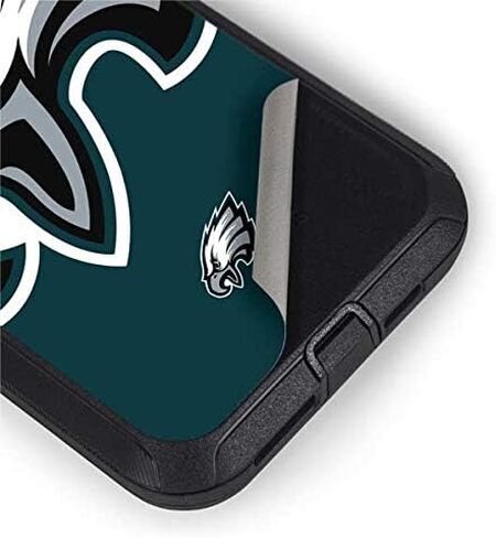 Skinit Decal Skin Compatible with OtterBox Defender iPhone 11 Case - Officially Licensed NFL Philadelphia Eagles Large Logo Design in Saudi Arabia