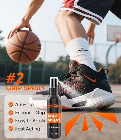 Pro Sport Grip Care Kit -Includes Grip Cleaner, Grip Spray and Goalkeeper Glove Tackfier, Grip Restore and Cleaner for Golf Football Shoes Baseball Tennis Pickleball Volleyball, Gifts for men in Saudi Arabia