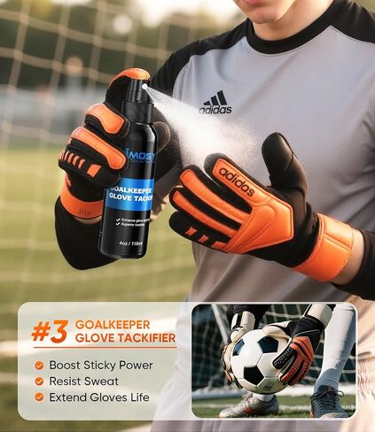Pro Sport Grip Care Kit -Includes Grip Cleaner, Grip Spray and Goalkeeper Glove Tackfier, Grip Restore and Cleaner for Golf Football Shoes Baseball Tennis Pickleball Volleyball, Gifts for men in Saudi Arabia