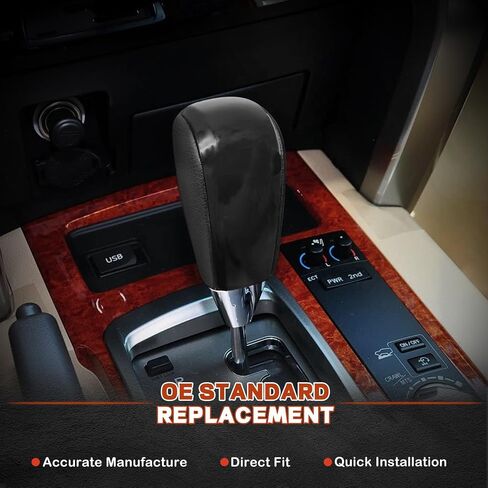 مقبض تحول العتاد متوافق مع Toyota Land Cruiser 4runner Sequoia Tundra Lexus LX470 LS400/430 RX330/350/400H SYFTER KNOB HANBAL in Kuwait