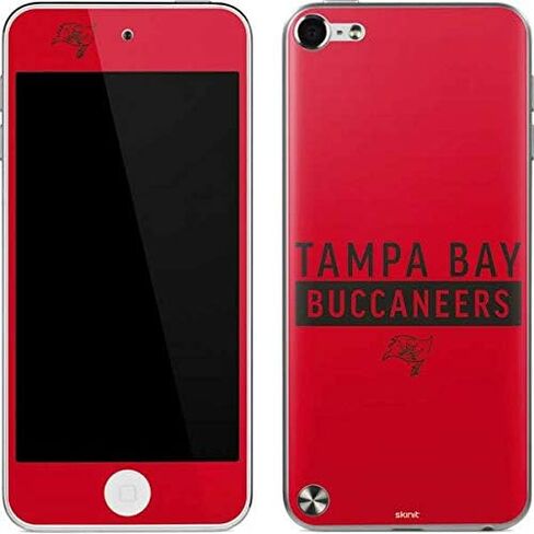Skinit Decal MP3 Player Skin Compatible with iPod Touch (5th Gen&2012) - Officially Licensed NFL Tampa Bay Buccaneers Red Performance Series Design in Saudi Arabia
