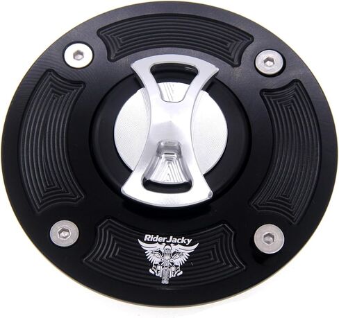 غطاء غطاء خزان الوقود بدون مفتاح لسوزوكي هايابوسا GSXR 1300 1999-2007، SV650/SV650S 1992-2002، GSXR600 1997-2003، GSXR750 1996-2003، GSF1200 Bandit 1200 2001-2004 (أحمر) in Kuwait