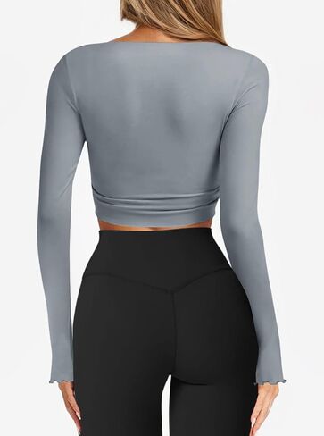 يوسفي تربط TIB Tops Long Sleeve Bolero تجاهل الباليه بيلاتيس بيلاتيس لليوغا صالة التمارين الرياضية in Saudi Arabia
