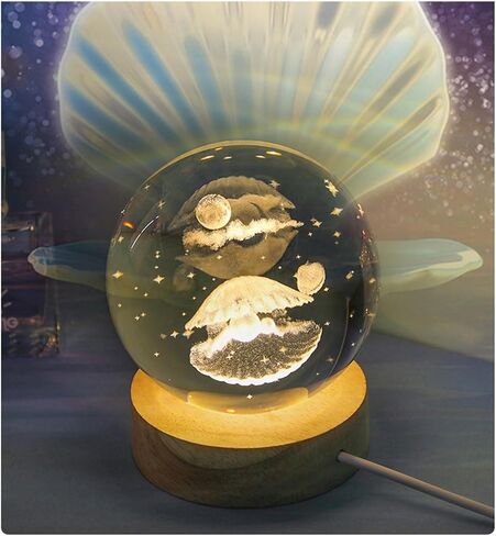Fun Night Light Multifunctional Lamp Creative Table Lamp Ornaments(Octopus,6cm) in Saudi Arabia