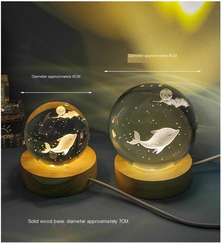 Fun Night Light Multifunctional Lamp Creative Table Lamp Ornaments(Octopus,6cm) in Saudi Arabia