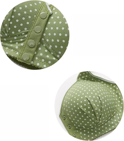 Full Coverage Wireless Bra for Women Plus Size Polka Dot Support Bralette Wide Strap Soft Comfort Lift Sleep Bra in Saudi Arabia