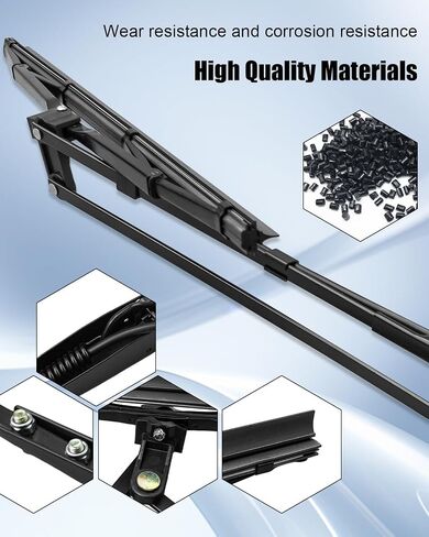 Passenger Side Windshield Wiper Arms Replace R23-1035-23 R23-1035-23MAS Fit for Kenworth T600 T600A T800 W900 1985-2015 for Front Right Side in Saudi Arabia