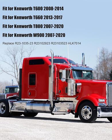 Passenger Side Windshield Wiper Arms Replace R23-1035-23 R23-1035-23MAS Fit for Kenworth T600 T600A T800 W900 1985-2015 for Front Right Side in Saudi Arabia