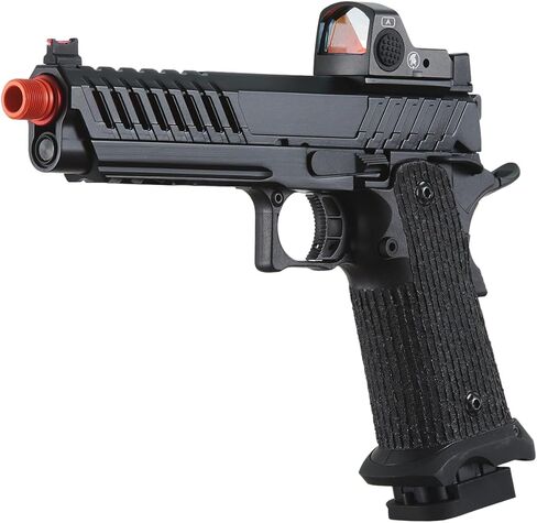 مسدس لانسر التكتيكي Knightshade Hi-Capa Gas Blowback Airsoft مع نقطة حمراء صغيرة in Kuwait