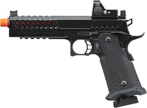 مسدس لانسر التكتيكي Knightshade Hi-Capa Gas Blowback Airsoft مع نقطة حمراء صغيرة in Kuwait