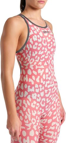 Arena Powerskin Carbon Air2 Kneeskin Open Women Women Women Swimsuit Eclipse Glare Full Body Leghes One Piece Athletic Tech Suit ، Future Dusk/Coral ، US Size 30 in Kuwait
