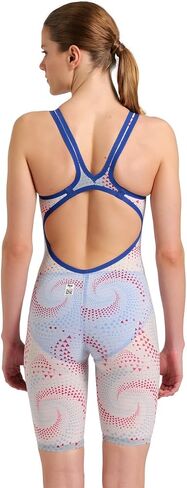 Arena Powerskin Carbon Air2 Kneeskin Open Women Women Women Swimsuit Eclipse Glare Full Body Leghes One Piece Athletic Tech Suit ، Future Dusk/Coral ، US Size 30 in Saudi Arabia