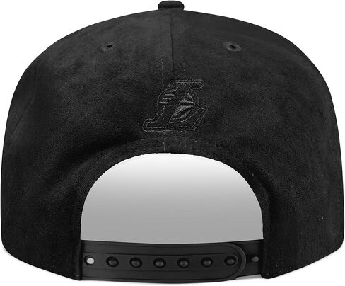 Ultra Game NBA Mens NBA Official Suede Snap Back 3D Embroidered Team Logo Baseball Cap Hat in Saudi Arabia